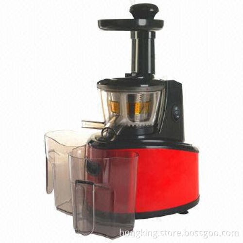 Low Speed Juicer with Low Noise, Much Higher Juice Extraction Yield to 80%, Stainless Steel